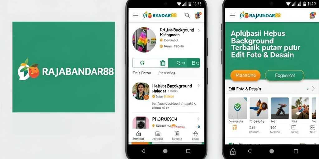 Antarmuka pengguna RAJABANDAR88 saat menghapus latar belakang gambar.